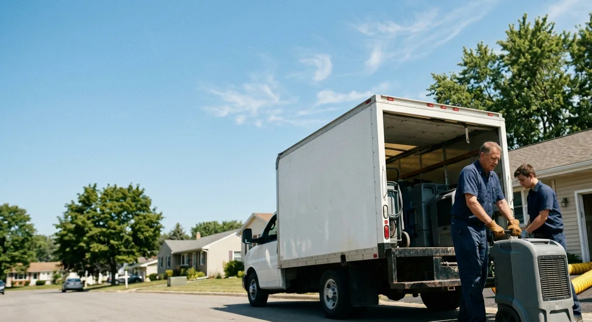 Water Damage Cleanup in Stewardson, IL near me